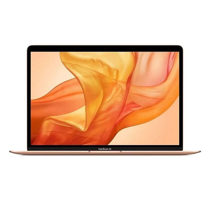 Apple MacBook Air1 2020 13.3 Inch  M1 Chip 8-Core CPU 7-Core GPU  8GB RAM 256GB SSD A2337 ENG KB - GOLD