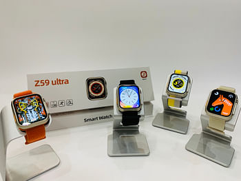Z59 Ultra Smart Watch Series 8 Wireless Charger Calls Health / Sport Tracker Bluetooth Smartwatch Grey