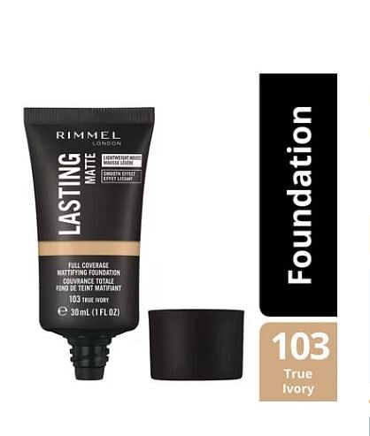 Rimmel Lasting Finish Matte Foundation 103 True Ivory