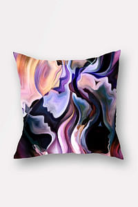 Bonamaison Double Side Printed Decorative Throw Pillow Cover, Multi-Colour, 45 x 45 cm, BNMYST2246
