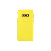 Samsung Case-S10E Leather-Yellow