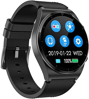 G-Tab GT3 Smart Watch with Bluetooth Calling, Large Battery, Heart Rate, Sleep, Blood Pressure and Exercise Monitoring, Sports (Black)