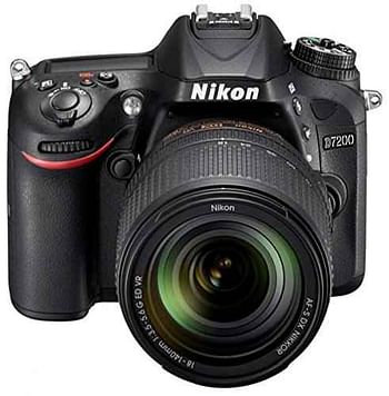 Nikon D7200 - 24.4 MP SLR Camera Black 18 - 140mm Lens Kit