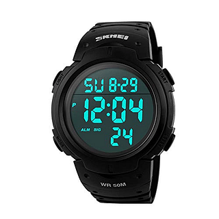 SKMEI Sport Watch For Men Digital Rubber - D1068