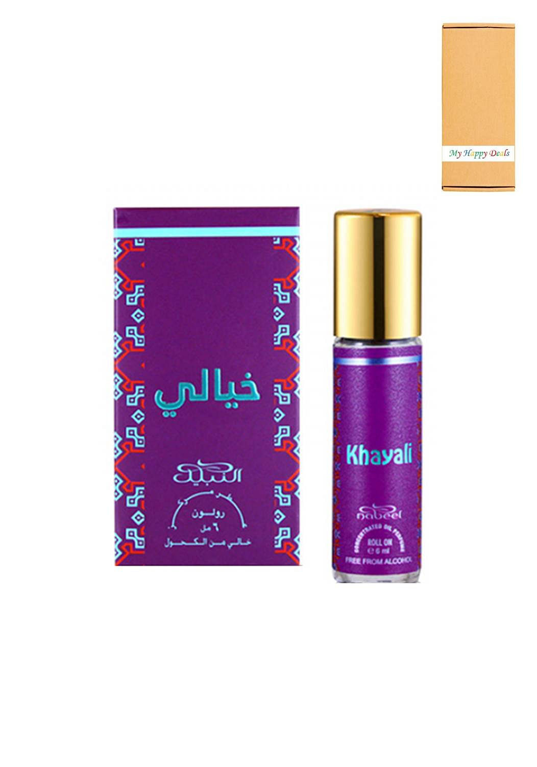 Nabeel Khayali Alcohol Free Roll On Oil Perfume 6ML