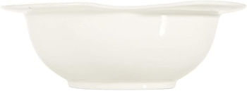 24.5 Cm Waisted Bowl - White
