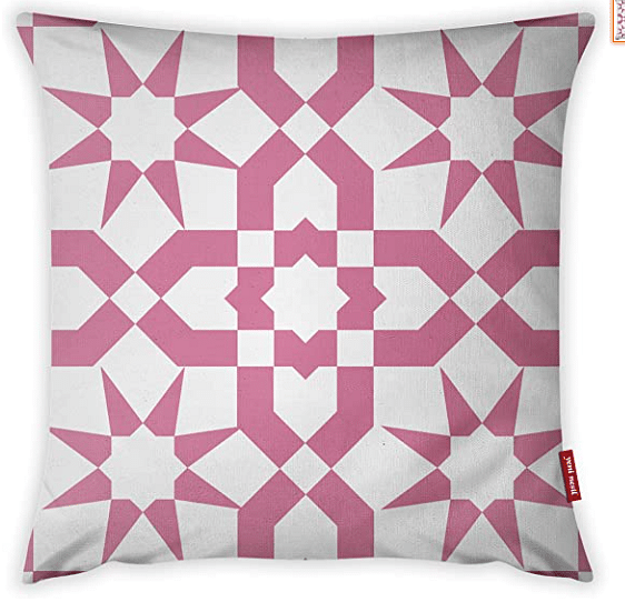 Mon Desire Double Side Printed Decorative Throw Pillow Cover, Multi-Colour, 44 x 44 cm, MDSYST2099