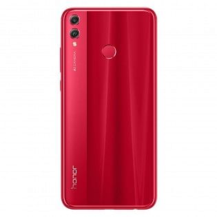 Honor 8X Dual SIM 128GB 6GB RAM 4G LTE Red - (8X)