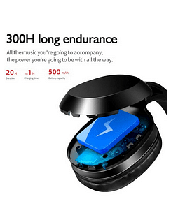 Lenovo HD100 Bluetooth Over-Ear Headphones Black