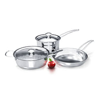 DELICI DSK 5W 5 Pcs Stainless Steel Cookware Set