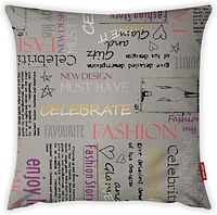 Mon Desire Decorative Throw Pillow Cover, Multi-Colour, 44 x 44 cm, MDSYST1047