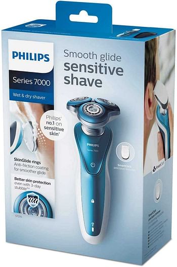 Philips Series 7000 Wet and Dry Men's Electric Shaver with Precision Trimmer - S7370/22