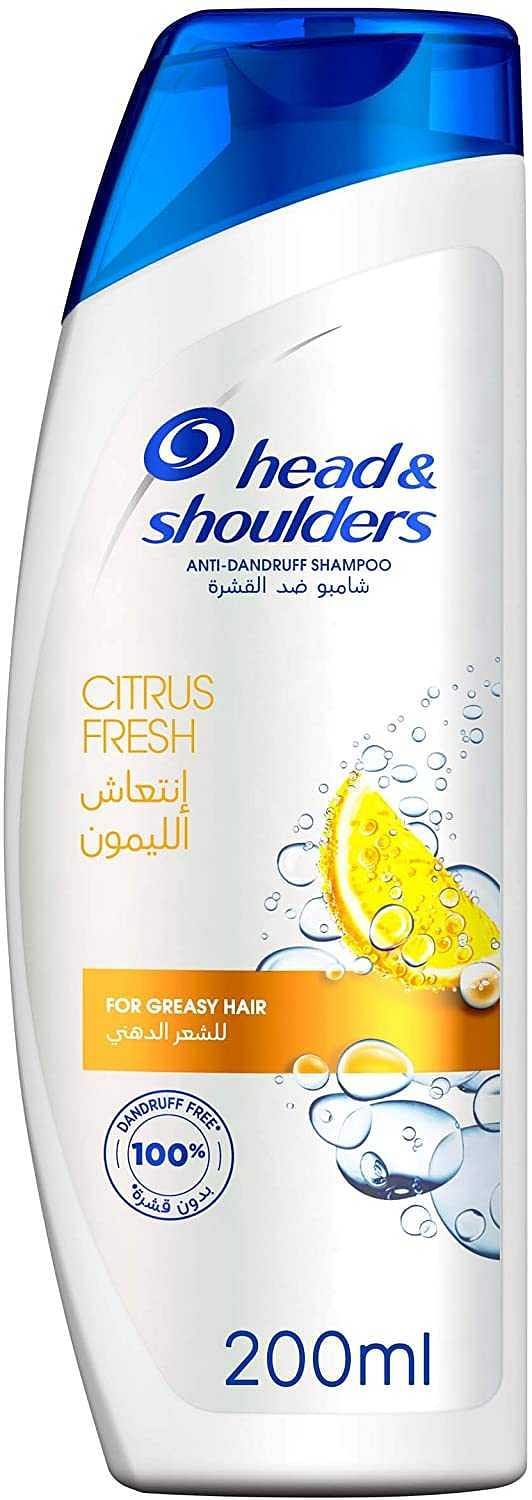 Head & Shoulders Citrus Fresh Anti-Dandruff Shampoo,190 ml