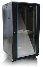 Floor Stand Server Cabinet 600x600x 22U 1 Shelf + 2 Fan Loading capacity: 1000KG