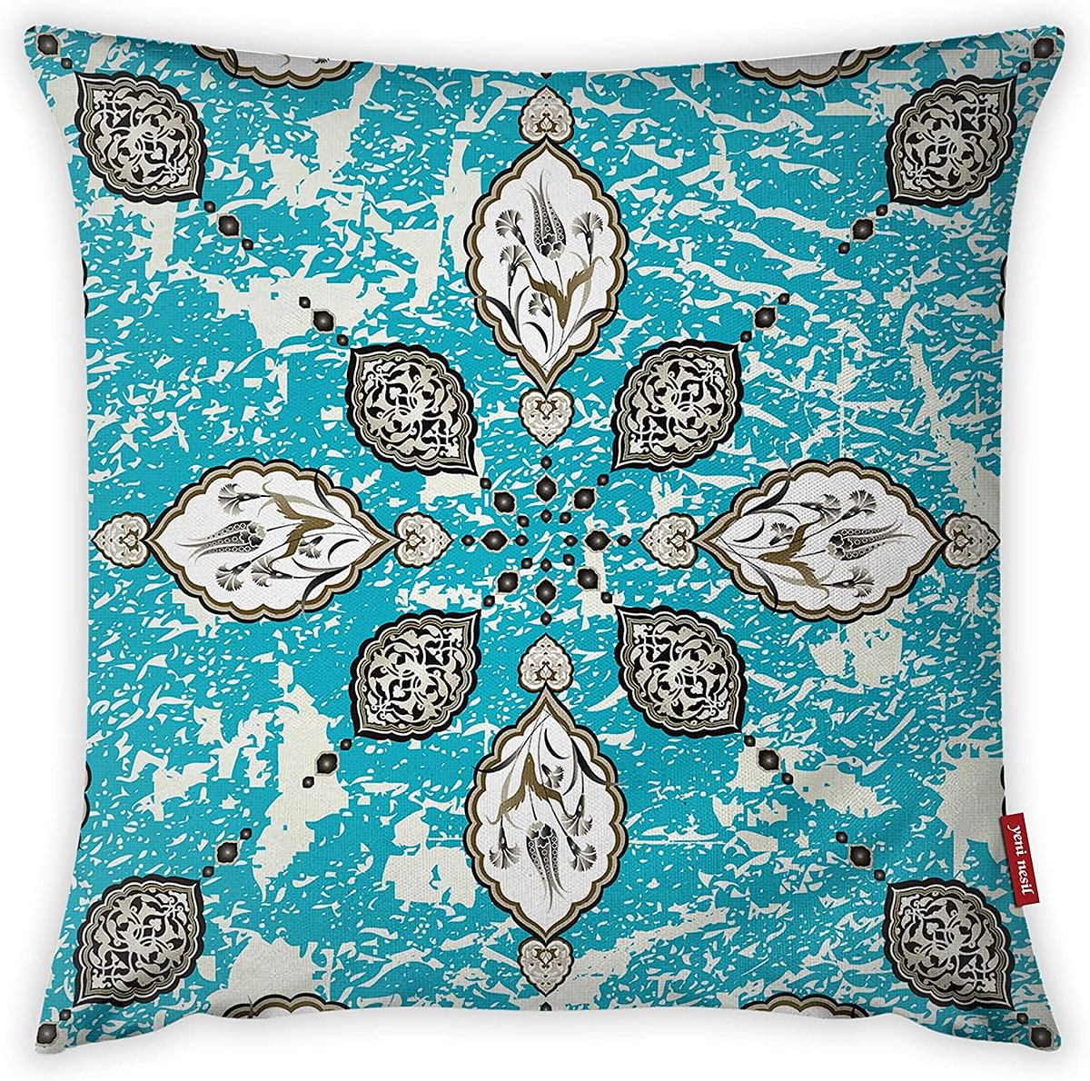 Mon Desire Decorative Throw Pillow Cover, Multi-Colour, 44 x 44 cm, MDSYST2854