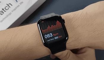 T200 Plus Smart Watch 2022 New Series 7 Bluetooth Call Heart Rate Blood Monitor Waterproof Custom Dial Smartwatch - Blue