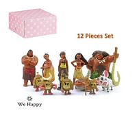 Action Figure Sea Queen 12-Pieces Collectable Toy Set for Kids above 3 Years | Cake Topper