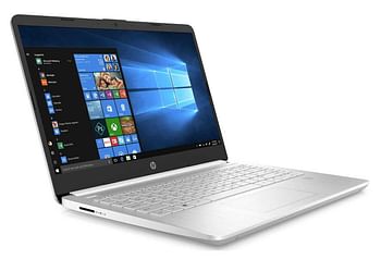 Hp Notebook 14-dq1043cl Laptop, Core i3 10TH Gen 1.2GHz, 8GB RAM, 256GB SSD, 14Inch, Eng KB, Silver
