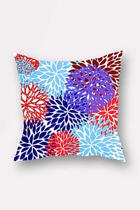 Bonamaison Decorative Throw Pillow Cover, Multi-Colour, 45 x 45 cm, BNMYST1932