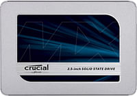 Crucial CT500MX500SSD1 MX500 500GB 3D NAND SATA 2.5 Inch Internal SSD  for Laptop / Notebook - Metal 2.5 Inch