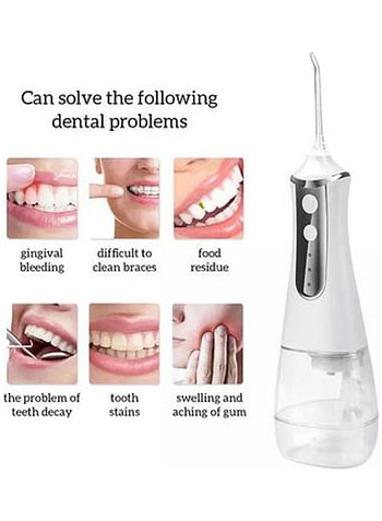 Cordless Oral Irrigator Floss Dental Jet