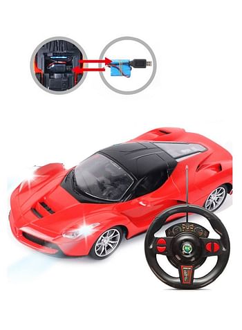 Gravity Induction Remote Control Luxurious Toy Car Scale 1:16 (Red)