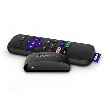 Roku Express Streaming Media Player with High Speed HDMI Cable - Black