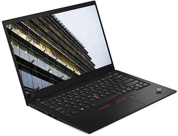 Lenovo ThinkPad X1 Carbon High Performance Business Laptop intel Core i5-7th Generation CPU 8GB RAM 256GB SSD 14.1 inch Display Windows 10 Pro Keyboard English/Arabic - Black