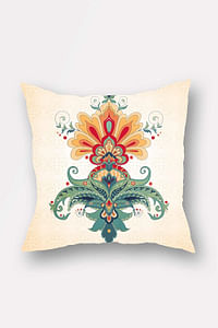 Bonamaison Double Side Printed Decorative Throw Pillow Cover withut Filling, Multi-Colour, 45L x 45W cm, BNMYST1442