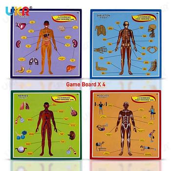 Human Body Educational Puzzle for Kids No.5077