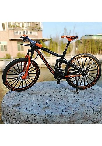 Down Hill 1:10 Die-Cast Racing Miniature Bikes Collection Toy | Collectable & Perfect Gift For Kids - Orange