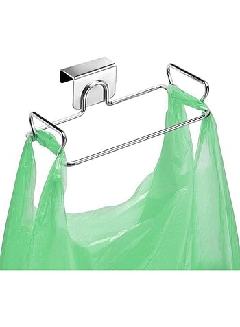 Trash Bag Holder Over Door Hanging Bin Ideal for Kitchen Cabinets Doors Cupboards