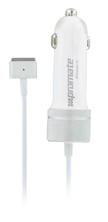 Promate Universal 85W Magsafe 2 Mac Notebook Car Charger , White