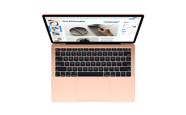 Apple MacBook Air 8,1 13 Inches 2018 1.6GHz i5 8GB RAM 128GB SSD ENG/AR KB Rose Gold A1932