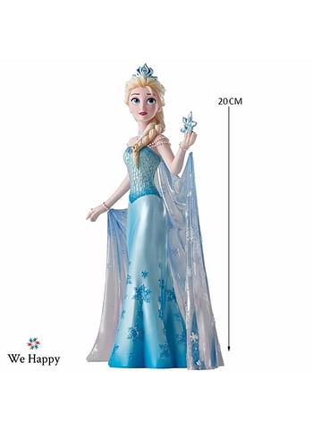 Premium Princess Inspirational Action Figure | Model Doll Toy | Luxurious Cake Topper & Birthday Gift | Home Décor – 20 CM -Els