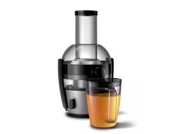 Philips 700W Viva Collection Juice Extractor, HR1863/22, Silver