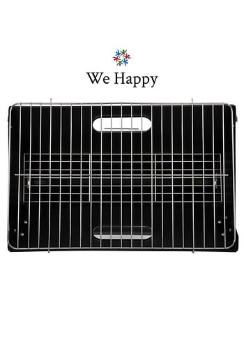 We Happy Portable Outdoor Barbecue X Type Charcoal Grill | Foldable & Easy to Use