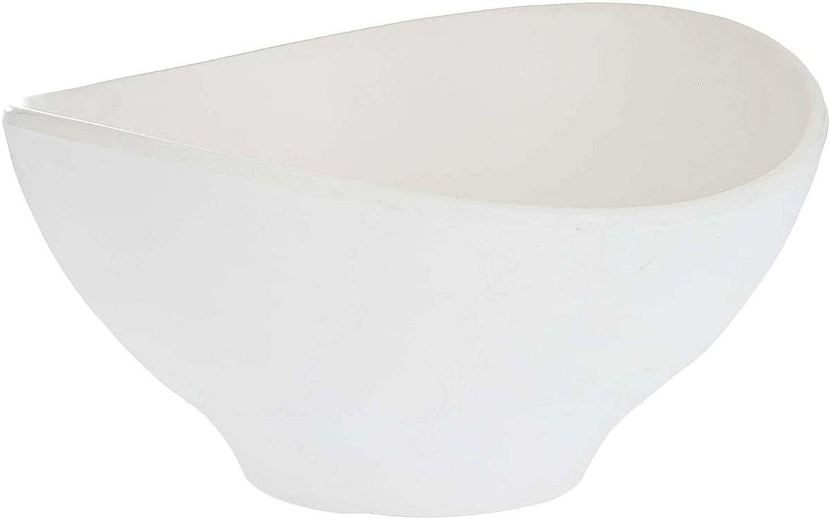 15.7 Cm Horeca Hammered Bowl White