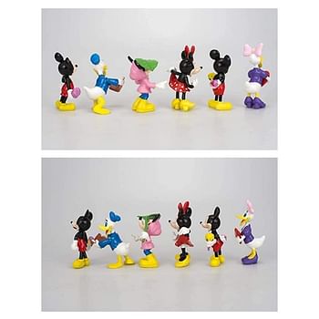 Mouse Action Figure 6-Pieces Collectable Toy Set Collectable Decor | Cake Toppers – R29