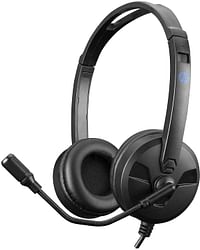 HP DHE-8009 Gaming Stereo Headphone with Mic, Black