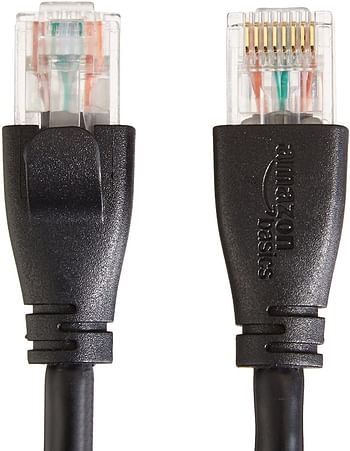 AmazonBasics RJ45 Cat-6 Ethernet Patch Internet Cable - 3 Feet (0.9 Meters)