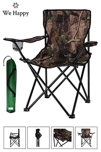 Timber Style Folding Outdoor Beach Camping Chair with Storage Cover in Assorted Colors