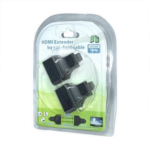 ZonixPlay ADAPTOR HDMI EXTENDER 30 METRS