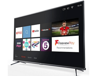 TCL 55 Inch 4K UHD HDR Ultra Slim Smart LED TV, Titanium, 55P618 - Android