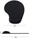 Ergonomic Mouse Pad with Gel Wrist Rest Support Comfortable Wrist Rest Mouse Pad with Non-Slip PU Base for Computer Laptop Home Office Travel