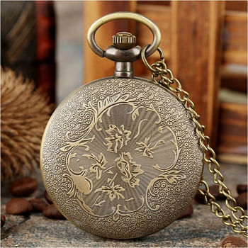 Yash Retro Tie Dan Quartz Pocket Watch