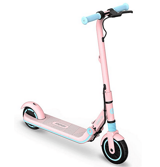 Segway Ninebot eKickScooter ZING E8 Kids Electric Kick Scooter for Boys and Girls, Lightweight and Foldable, New Cruise Mode,pink