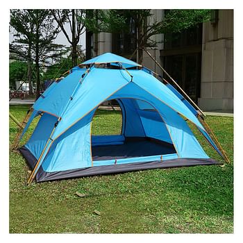 تانكسيانزي  TXZ - 0002 خيمة مزدوجة أوتوماتيكية محملة بنابض مأوى للتخييم لثلاثة أشخاص
