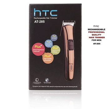 HTC Professional Rechargable Hair Trimmer AT-205