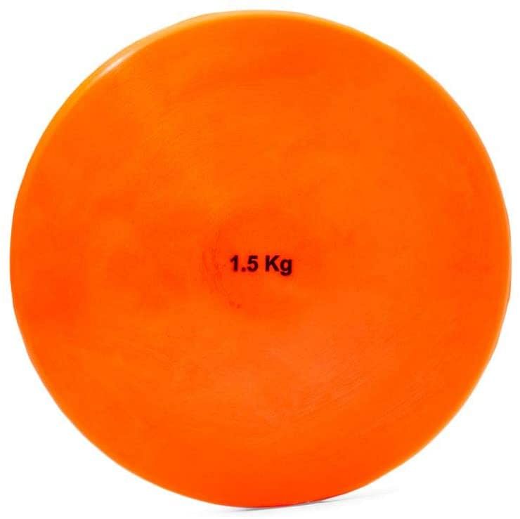 Vinex by Dorsa Unisex Adult Discuss Indoor Pvc With Ring 1.5 kg - Orange, One Size